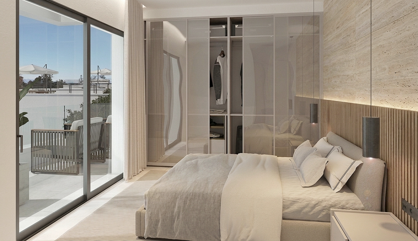 Dormitorio de la villa 5
